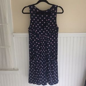 comfy polka dot dress with pockets!